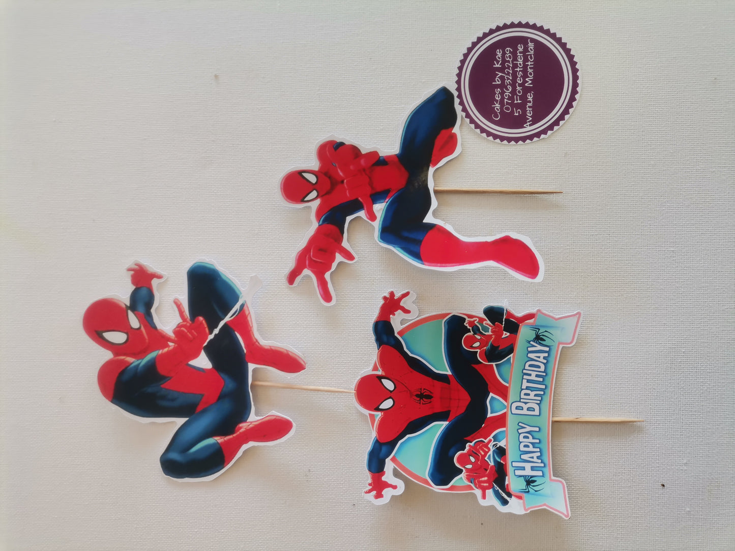 Spiderman cardstock